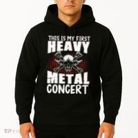 This Is My First Heavy Metal Concert Hoodie thumb 2