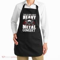This Is My First Heavy Metal Concert Apron thumb 2