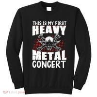 This Is My First Heavy Metal Concert Sweatshirt thumb 0