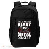 This Is My First Heavy Metal Concert Backpack thumb 0