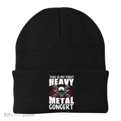 This Is My First Heavy Metal Concert Beanie