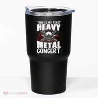 This Is My First Heavy Metal Concert Tumbler thumb 0