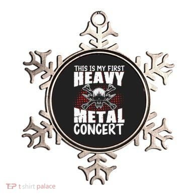 This Is My First Heavy Metal Concert Ornament