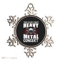 This Is My First Heavy Metal Concert Ornament thumb 0