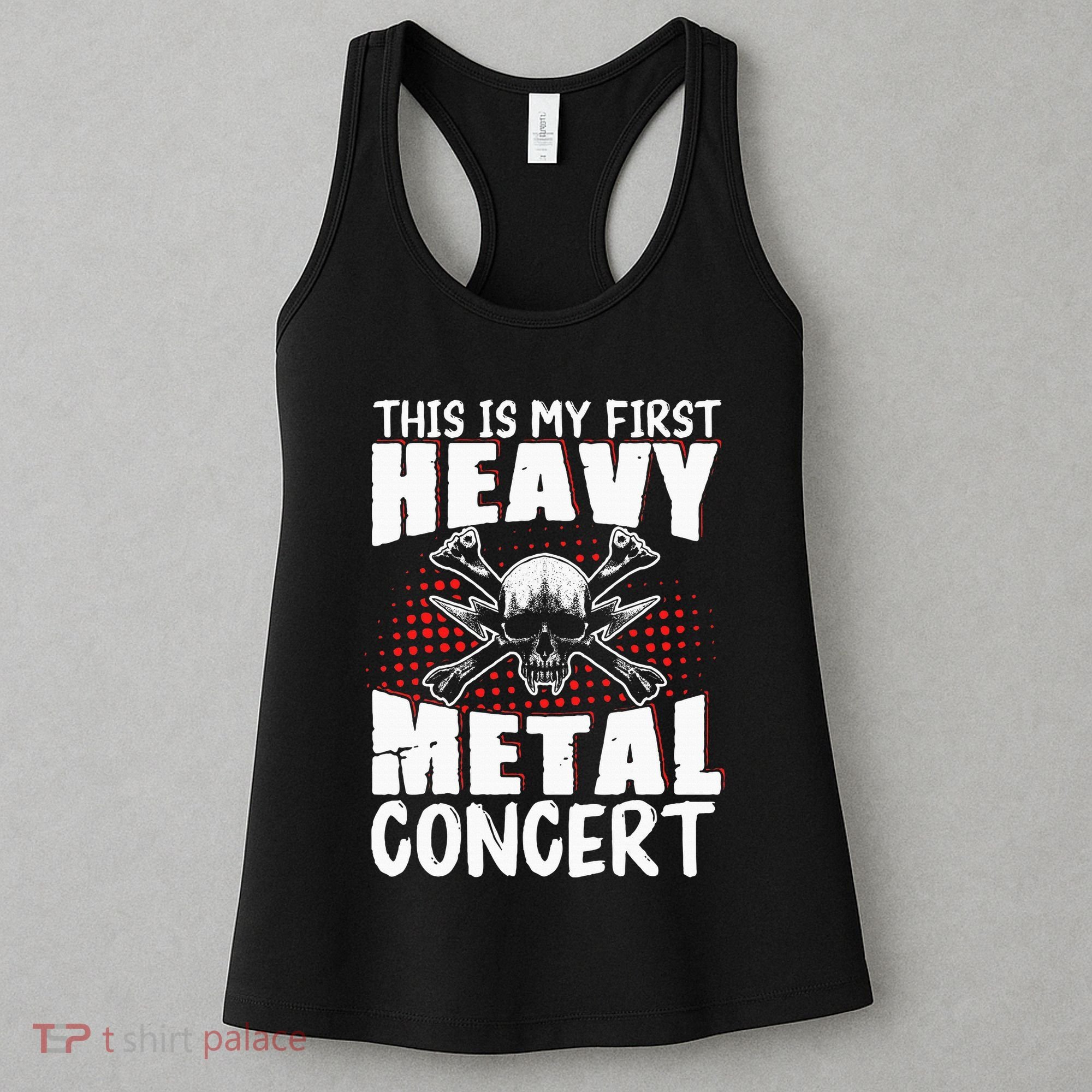 This Is My First Heavy Metal Concert Women's Tank Top