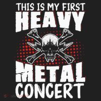 This Is My First Heavy Metal Concert Hat thumb 2