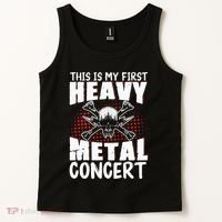 This Is My First Heavy Metal Concert Tank Top thumb 2