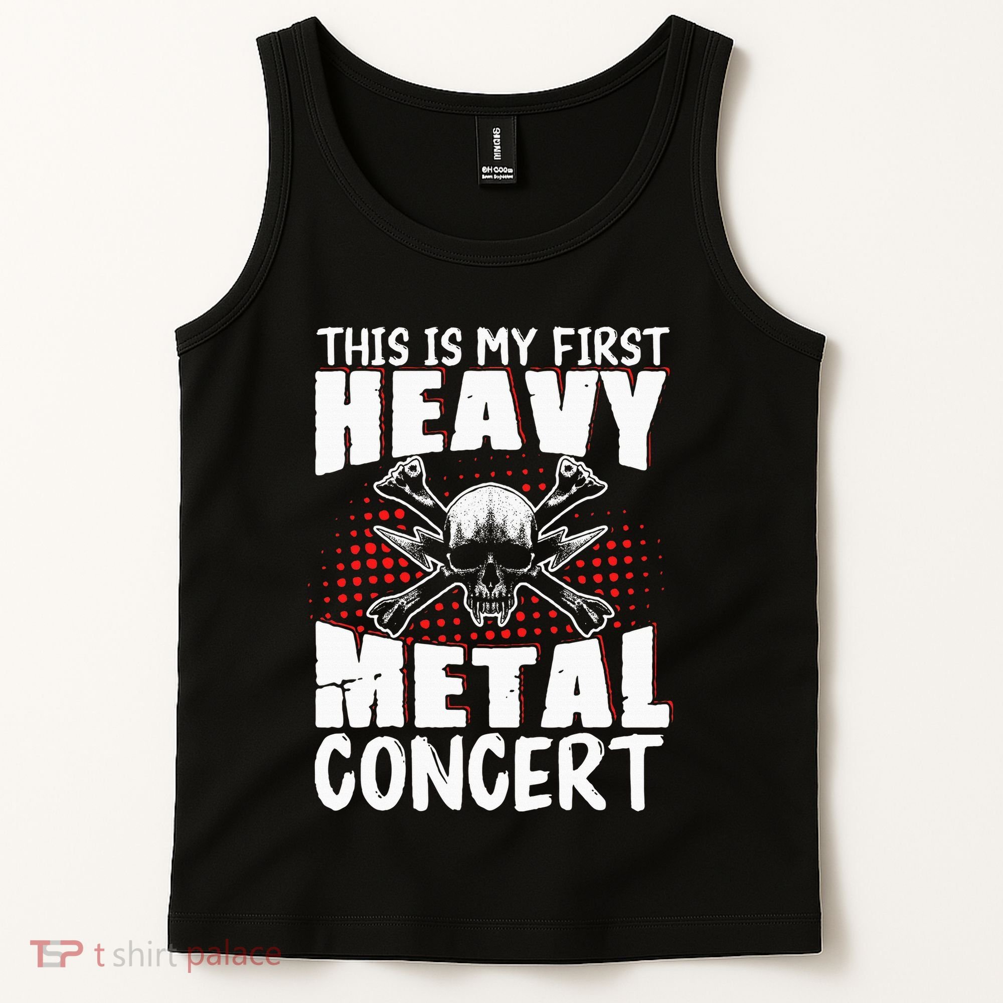 This Is My First Heavy Metal Concert Tank Top