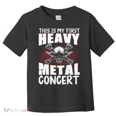 This Is My First Heavy Metal Concert Toddler T-Shirt