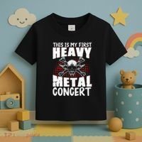 This Is My First Heavy Metal Concert Toddler T-Shirt thumb 3