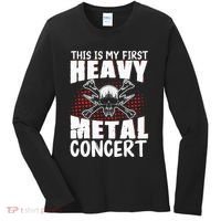 This Is My First Heavy Metal Concert Women's Long Sleeve Shirt thumb 0
