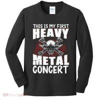 This Is My First Heavy Metal Concert Kids Long Sleeve Shirt thumb 0