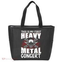 This Is My First Heavy Metal Concert Tote Bag thumb 0