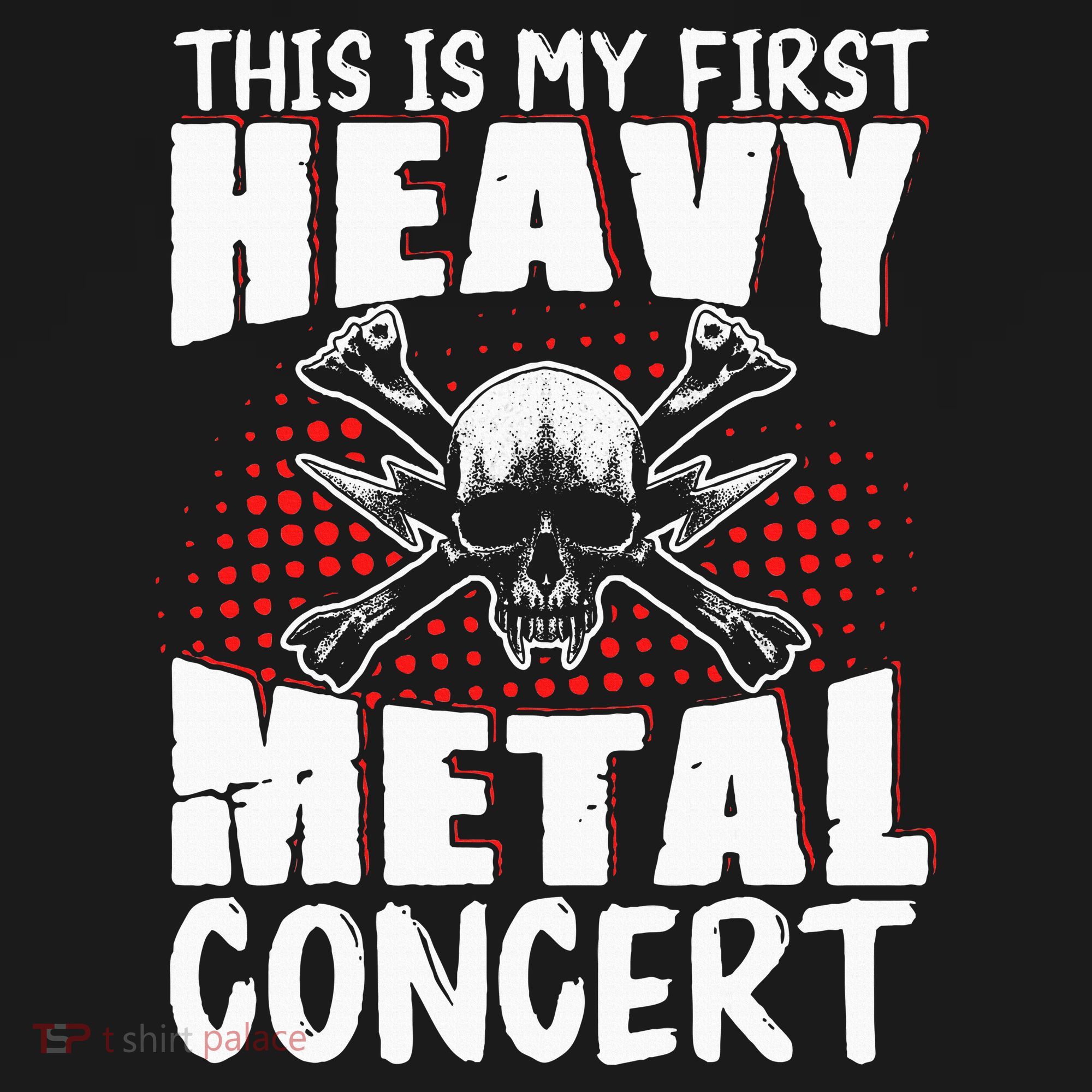 This Is My First Heavy Metal Concert Tote Bag