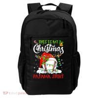 This Is My Christmas Baseball Pajama For Boys Backpack thumb 0
