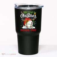 This Is My Christmas Baseball Pajama For Boys Tumbler thumb 0