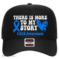 There Is More To My Story Blue Ribbon Als Awareness Month Gift Hat thumb 0
