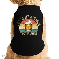 This Is My Bourbon Tasting Bourbon Lover Drinking Gift Doggie Tank thumb 0