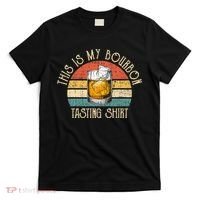 This Is My Bourbon Tasting Bourbon Lover Drinking Gift T-Shirt thumb 0