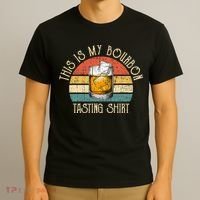 This Is My Bourbon Tasting Bourbon Lover Drinking Gift T-Shirt thumb 3
