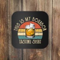 This Is My Bourbon Tasting Bourbon Lover Drinking Gift Coaster thumb 0
