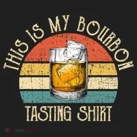 This Is My Bourbon Tasting Bourbon Lover Drinking Gift Golf Towel thumb 3