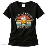 This Is My Bourbon Tasting Bourbon Lover Drinking Gift Women's T-Shirt thumb 0