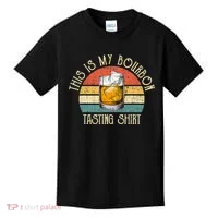 This Is My Bourbon Tasting Bourbon Lover Drinking Gift Kids T-Shirt thumb 0