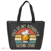 This Is My Bourbon Tasting Bourbon Lover Drinking Gift Tote Bag thumb 0