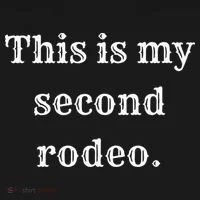 This Is My Second Rodeo Toddler Hoodie thumb 2
