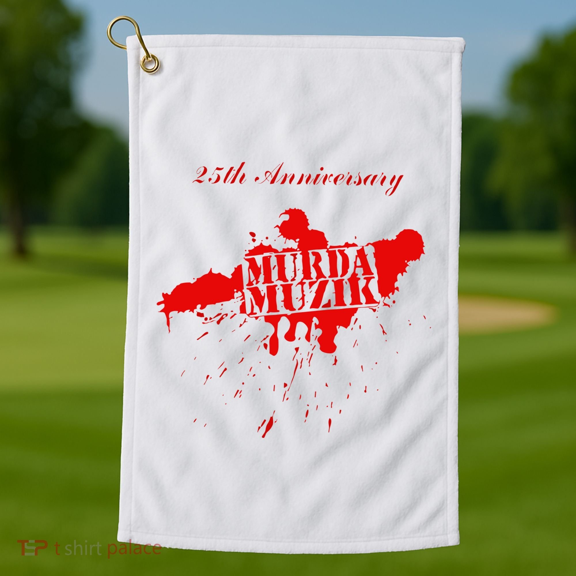 The Infamous Mobb Deep 25th Anniversary Murda Muzik Golf Towel