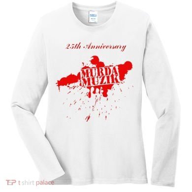 The Infamous Mobb Deep 25th Anniversary Murda Muzik Women's Long Sleeve Shirt
