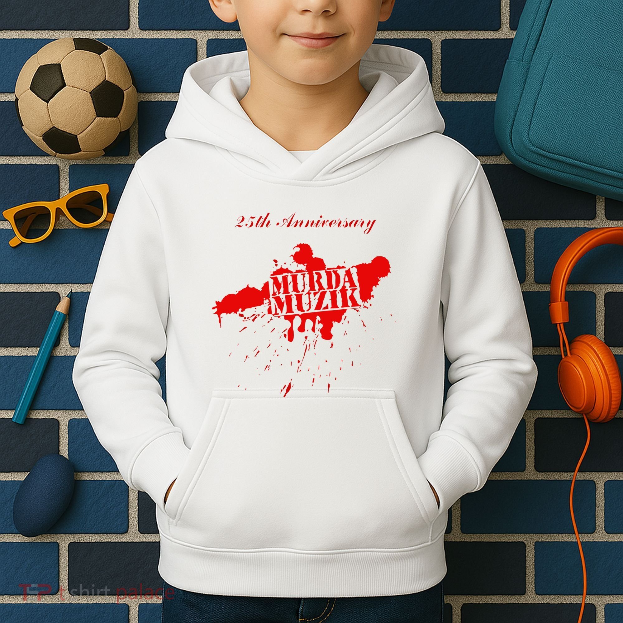 The Infamous Mobb Deep 25th Anniversary Murda Muzik Kids Hoodie
