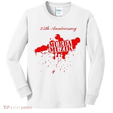 The Infamous Mobb Deep 25th Anniversary Murda Muzik Kids Long Sleeve Shirt