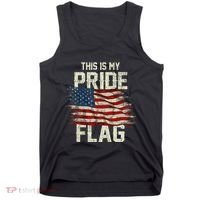 This Is My Pride Flag USA American 4th Of July Patriotic Tank Top thumb 0