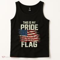 This Is My Pride Flag USA American 4th Of July Patriotic Tank Top thumb 2