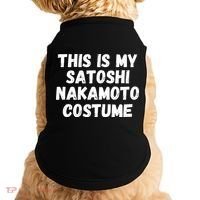 This Is My Satoshi Costume, Satoshi Nakamoto, Bitcoin, Cryptocurrency Doggie Tank thumb 0