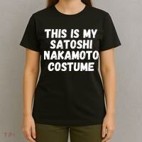 This Is My Satoshi Costume, Satoshi Nakamoto, Bitcoin, Cryptocurrency T-Shirt thumb 4