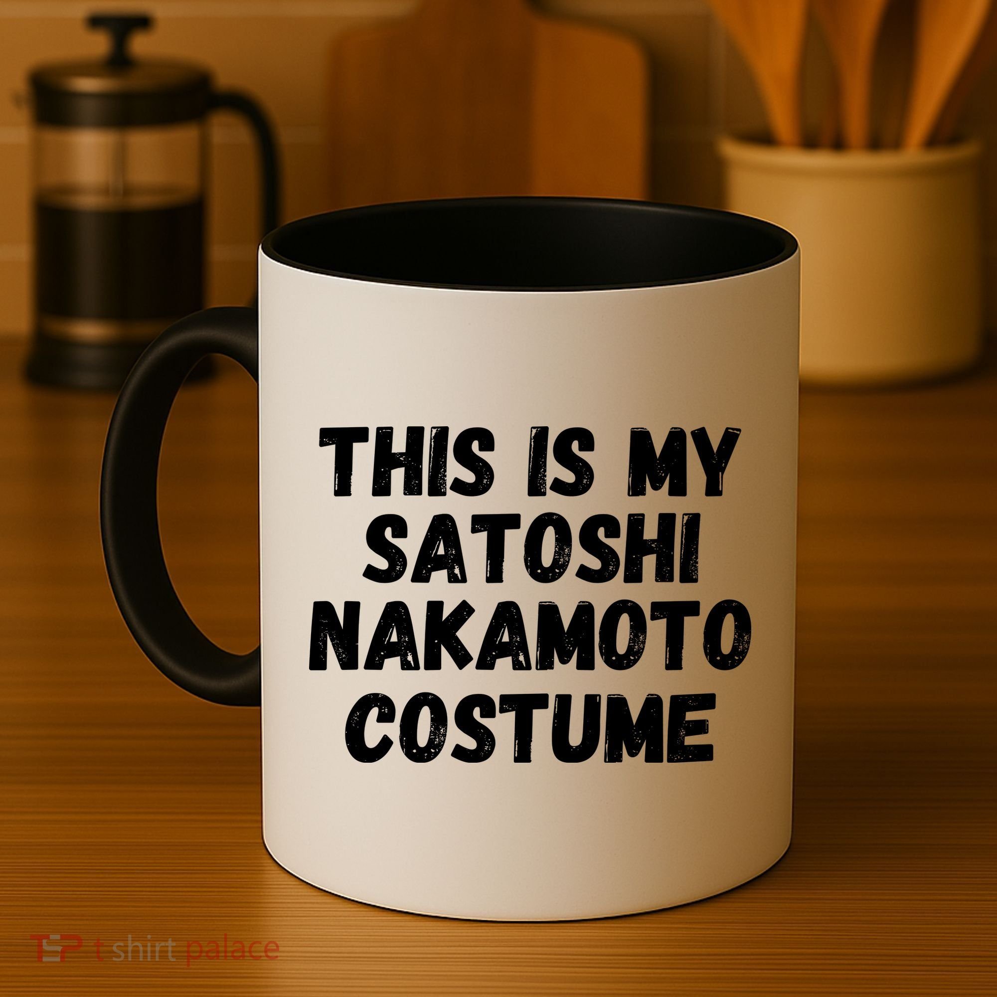This Is My Satoshi Costume, Satoshi Nakamoto, Bitcoin, Cryptocurrency Coffee Mug