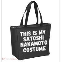 This Is My Satoshi Costume, Satoshi Nakamoto, Bitcoin, Cryptocurrency Tote Bag thumb 2