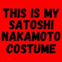 This Is My Satoshi Costume, Satoshi Nakamoto, Bitcoin, Cryptocurrency Santa Hat thumb 1