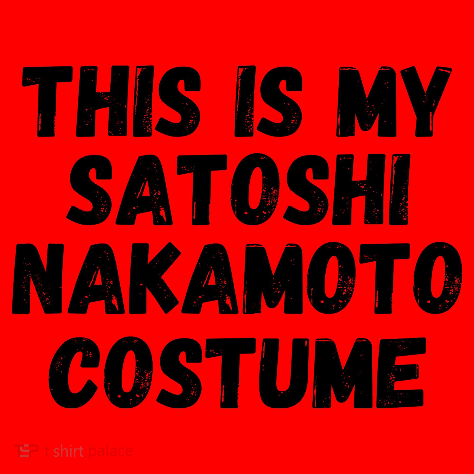 This Is My Satoshi Costume, Satoshi Nakamoto, Bitcoin, Cryptocurrency Santa Hat