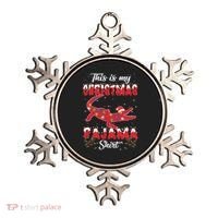 This Is My Alligator Christmas Pajamas Xmas Lights Family Gift Ornament thumb 0