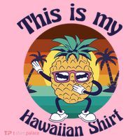 This Is My Hawaiian Shirt Funny Hawaii Coaster thumb 2