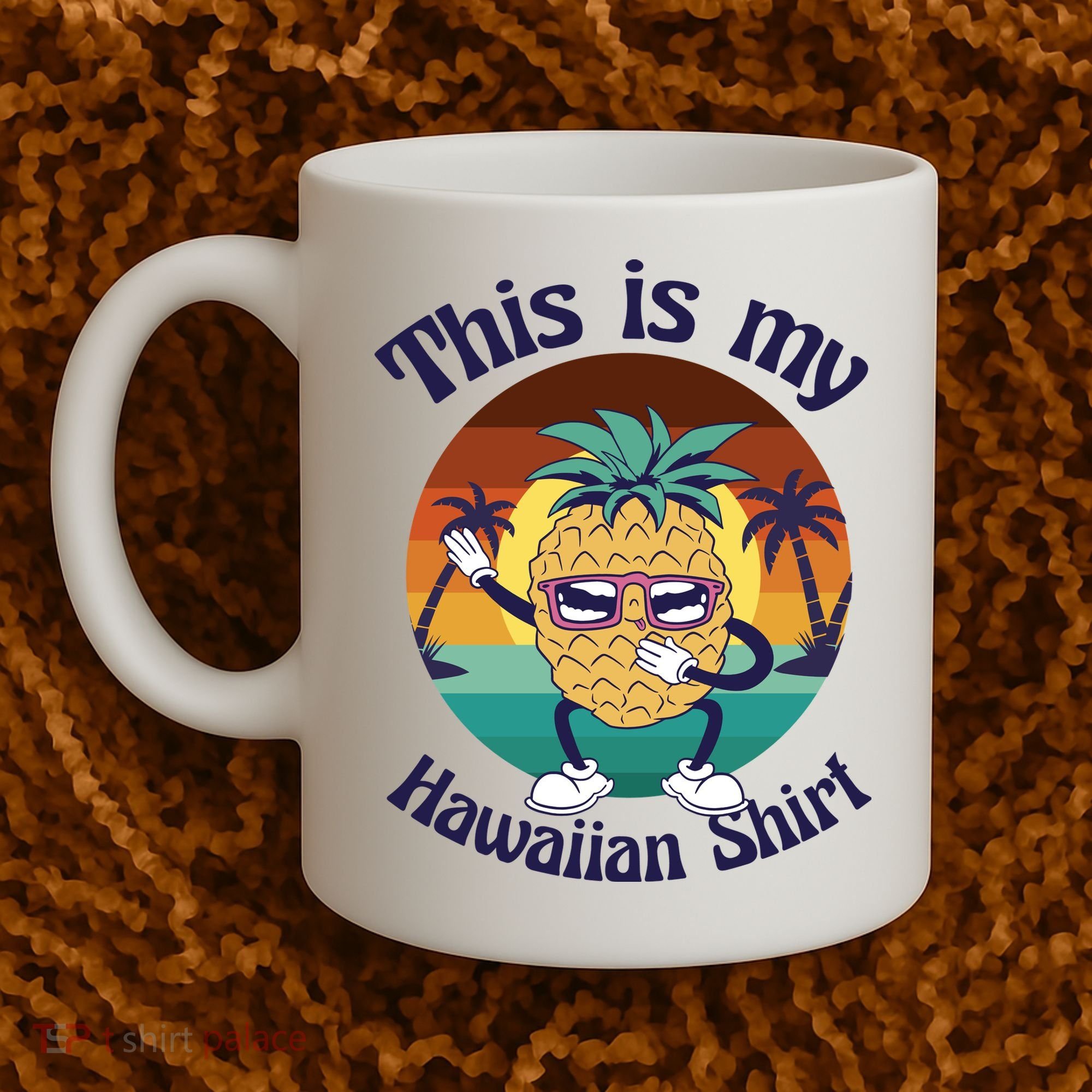 This Is My Hawaiian Shirt Funny Hawaii Coffee Mug