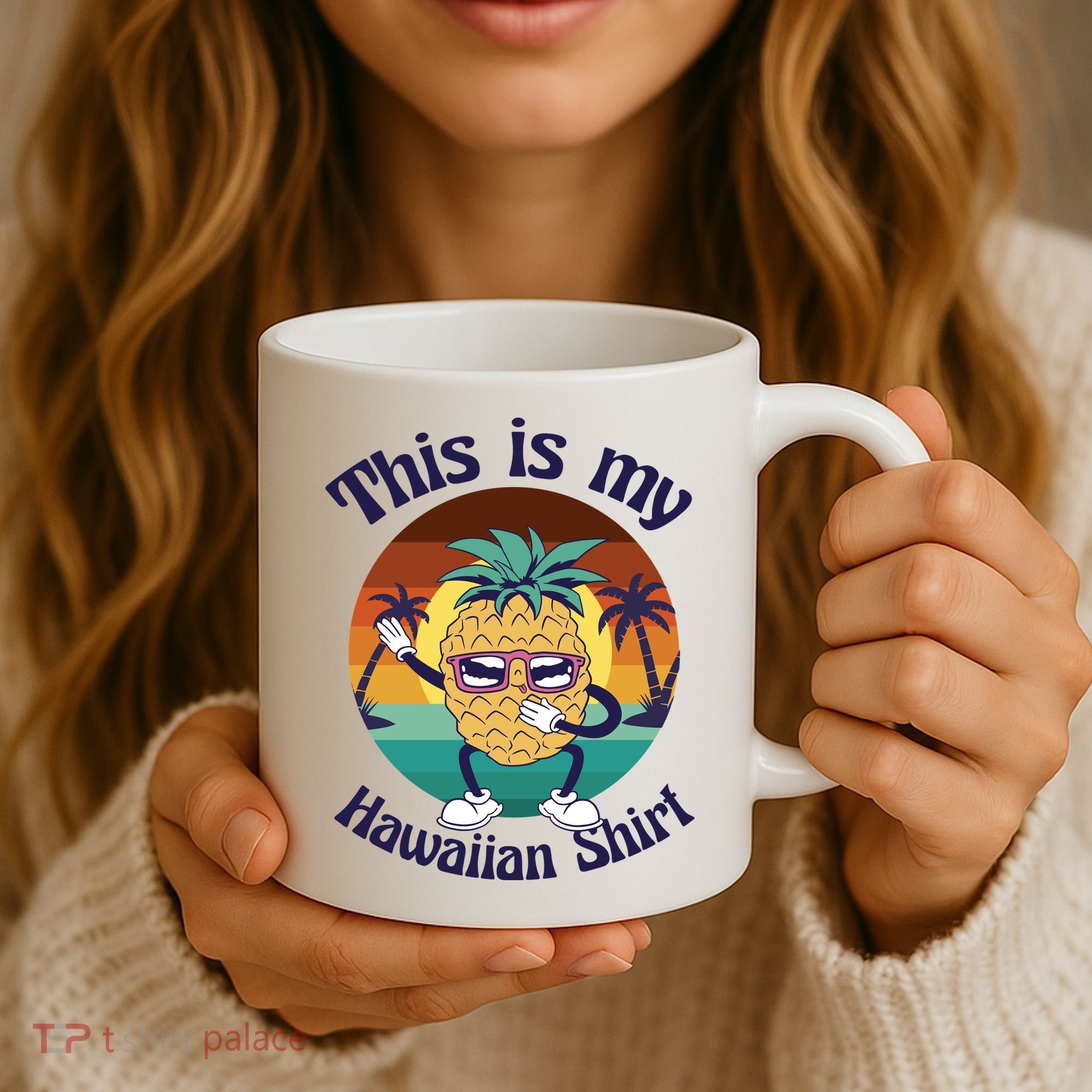 This Is My Hawaiian Shirt Funny Hawaii Coffee Mug