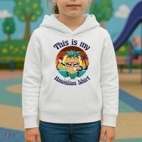 This Is My Hawaiian Shirt Funny Hawaii Kids Hoodie thumb 3