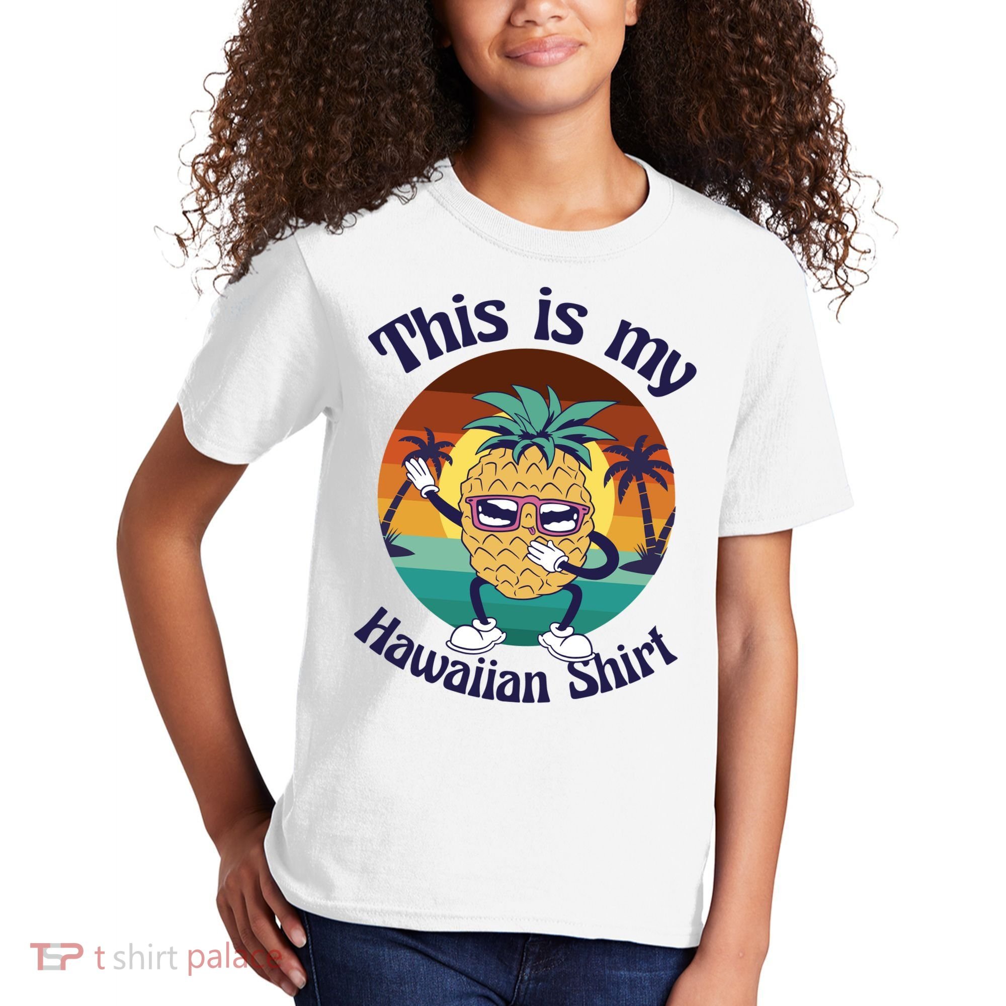 This Is My Hawaiian Shirt Funny Hawaii Kids T-Shirt