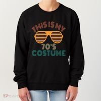 This Is My 70s Costume Retro 80s 90s Party Women's Sweatshirt thumb 0