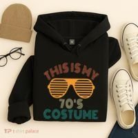 This Is My 70s Costume Retro 80s 90s Party Hoodie thumb 4